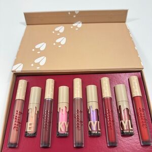 Kylie Liquid Lipstick and High Gloss Limited Edition Lip Set new in box